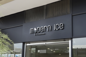 Modern Ice Logo