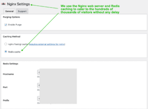 Nginx Web Server with Redis Cache System