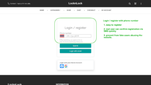 Login and Register With Phone Number