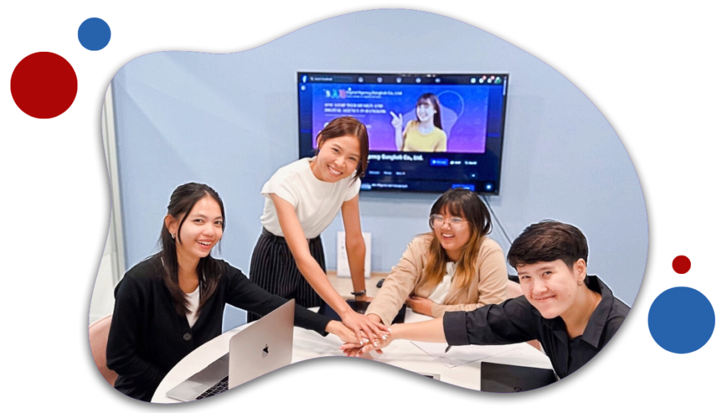 ทีม Digital Agency Bangkok ที่ออฟฟิศ