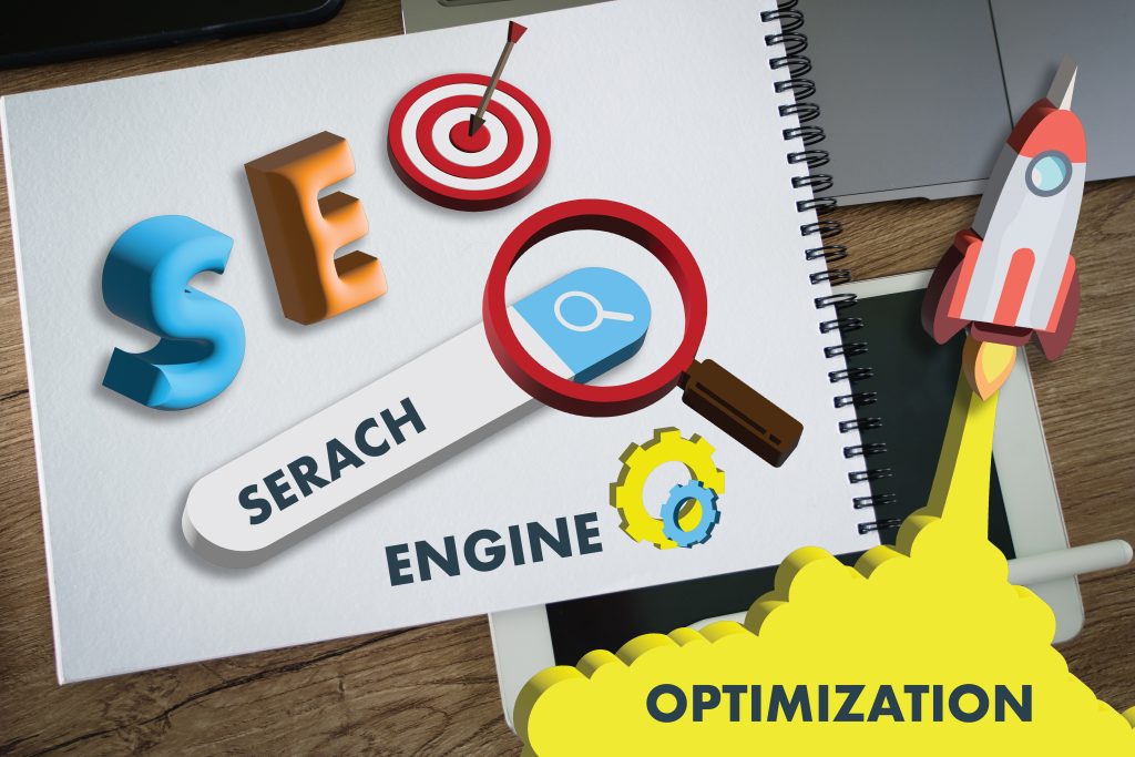 digital marketing media website ad email social network seo concept searching engine optimizing