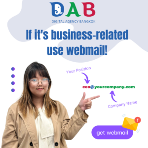 if its business reated use webmail english