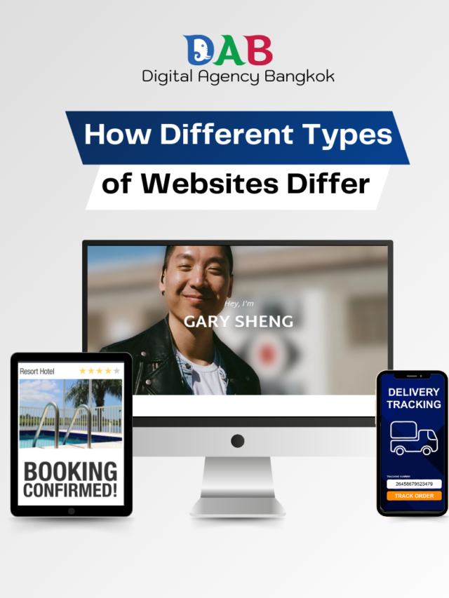 How Different Type of Websites Differ