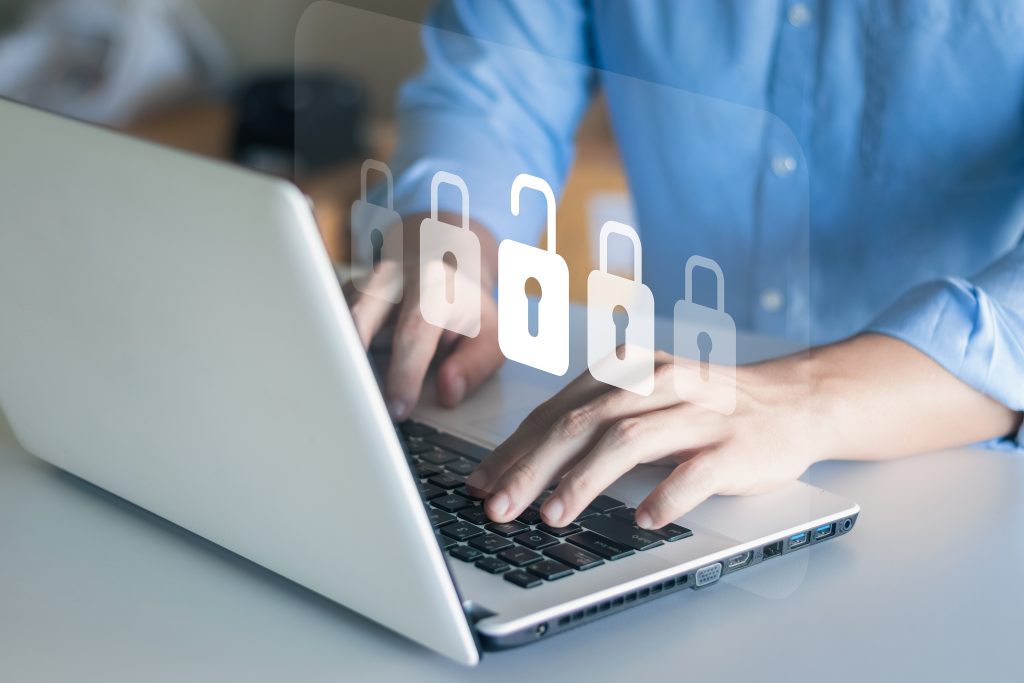 concept cyber security information security encryption secure access users personal information secure internet access cybersecurity