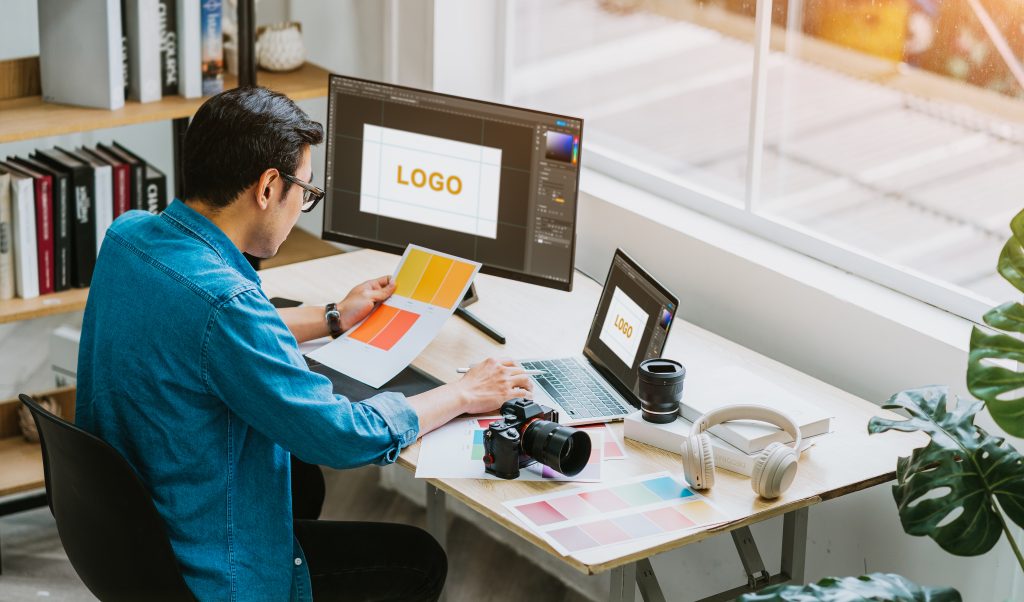 young asian designer working office 1