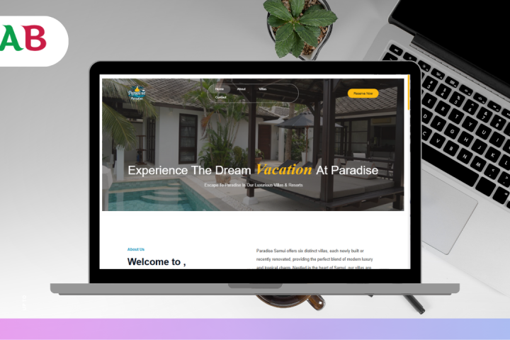Case Study Paradise Samui – Website Design Development SEO by Digital Agency Bangkok Co. Ltd