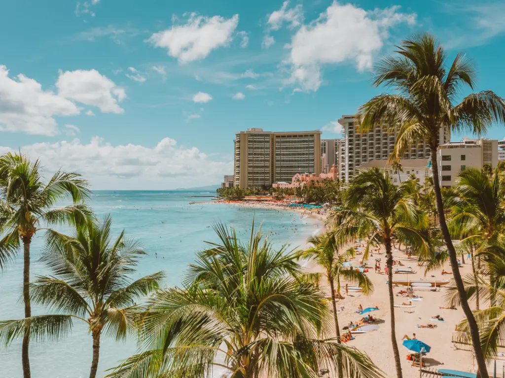 hotel beach