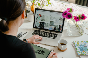 having a website