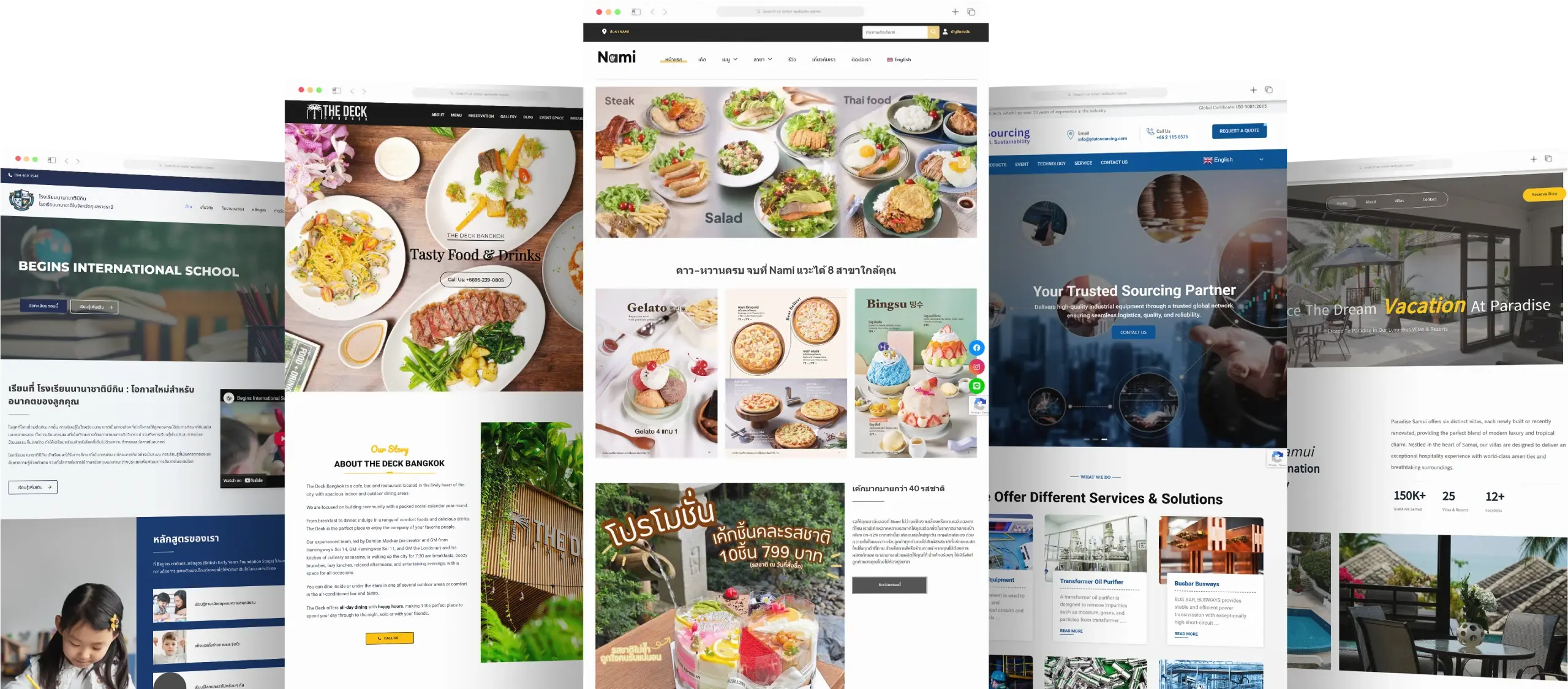 digital agency website client