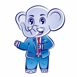Mascot icon 2d design by DAB