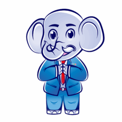 Mascot icon 2d design by DAB