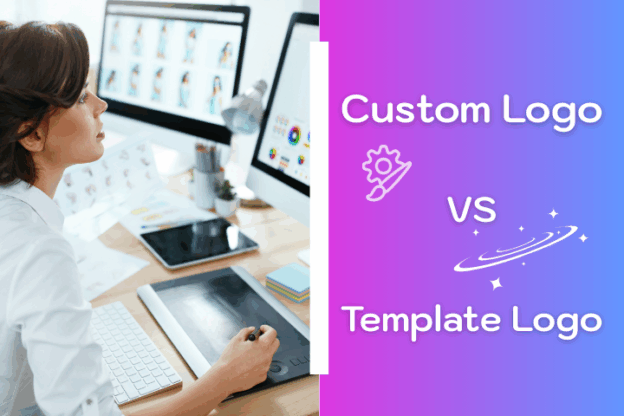 Custom Logo vs. Template Logo