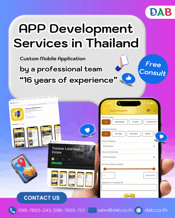 App Development Services in Thailand