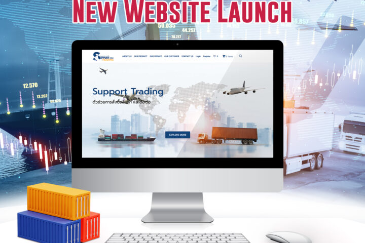 New Website Supporttd by Digital Agency Bangkok