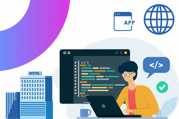 manage hotel business with web app