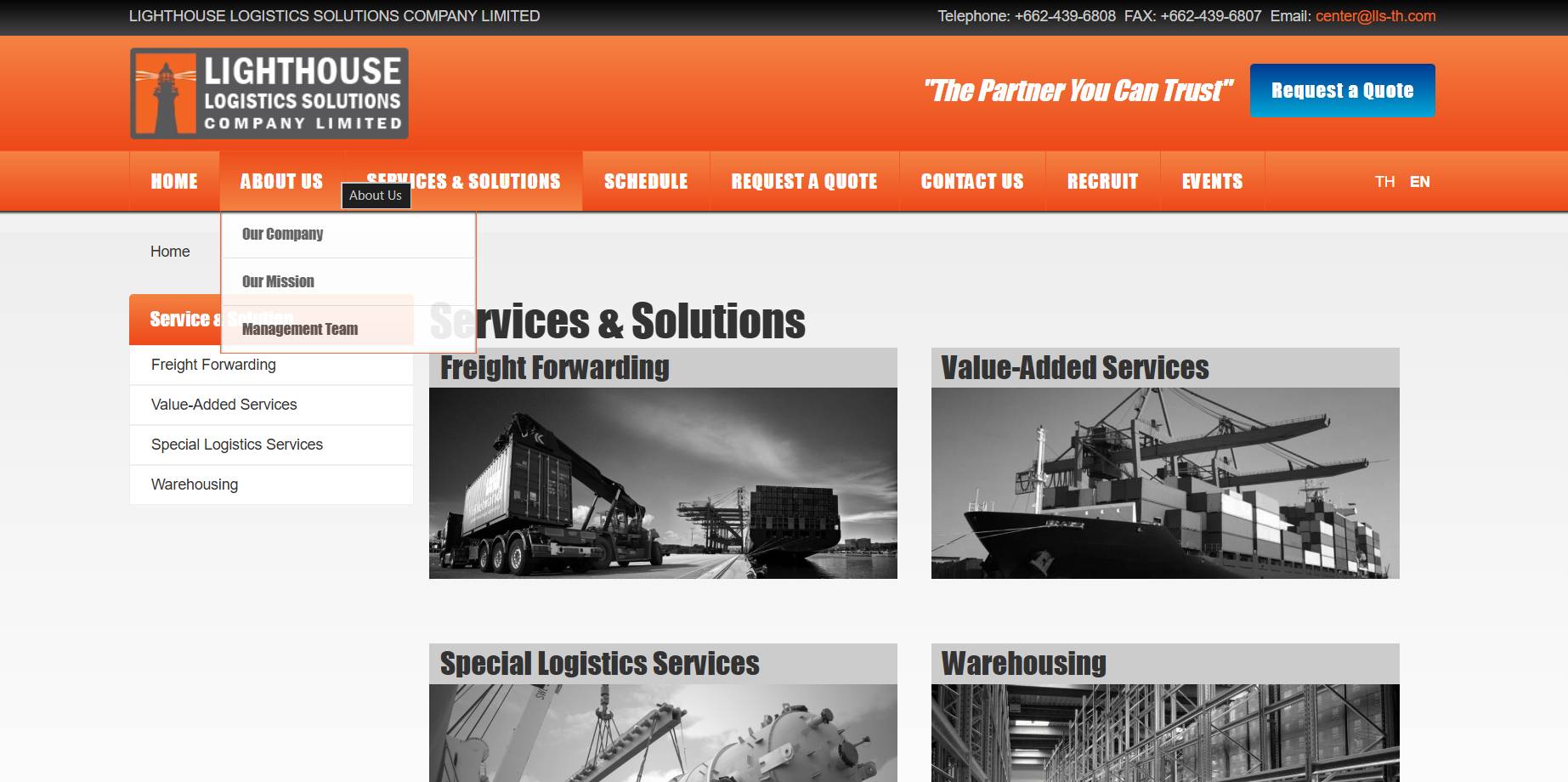lighthouse page