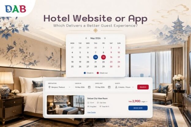 web or app hotel