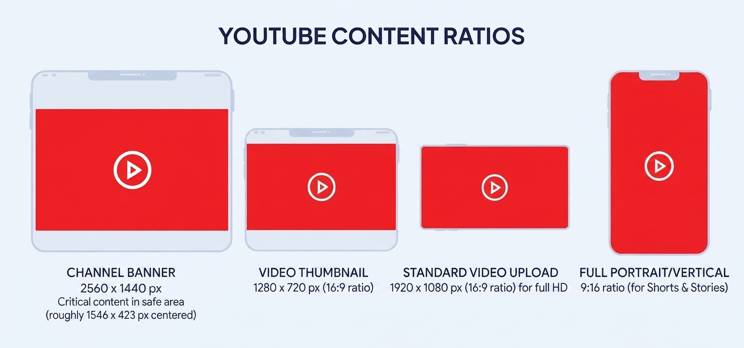youtube ratios