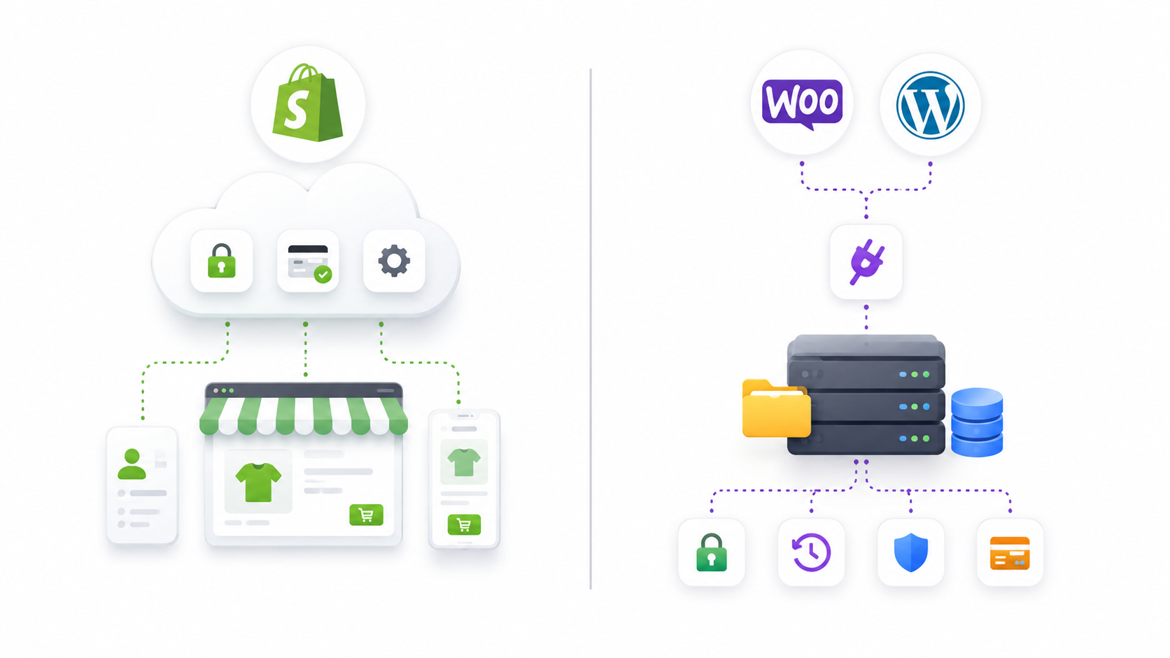 shopify and woo