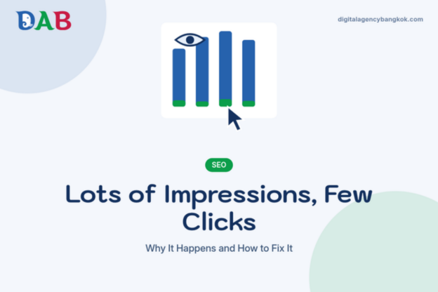 Lots of Impressions, Few Clicks: Why It Happens and How to Fix It